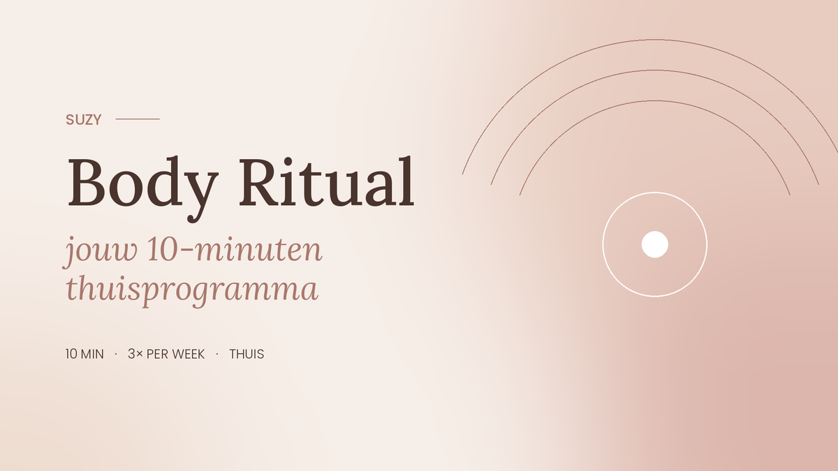 Suzy go flow cursus